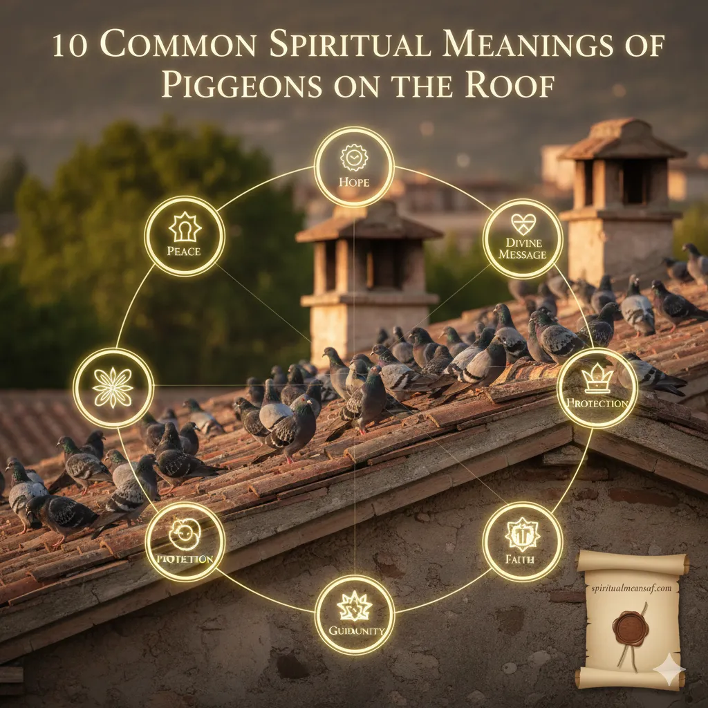 Spiritual Meanings of Pigeons on the Roof