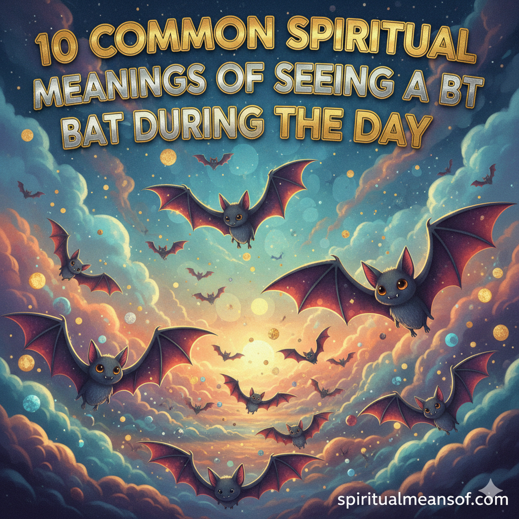 Spiritual Meanings of Seeing a Bat During the Day