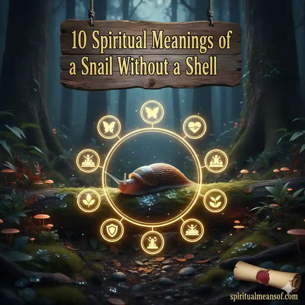 Spiritual Meanings of a Snail Without a Shell