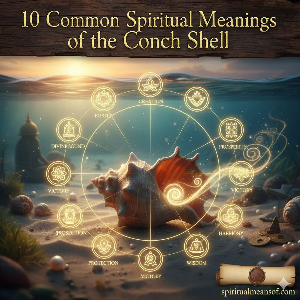 Spiritual Meanings of the Conch Shell