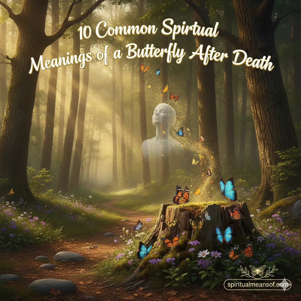 Spiritual Meanings of a Butterfly After Death