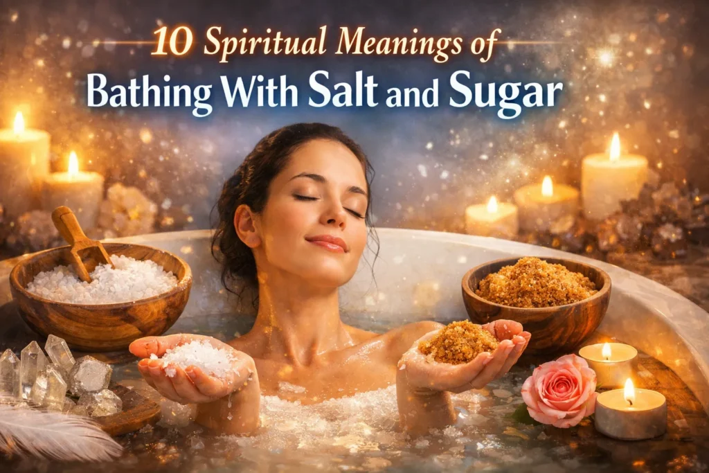 Spiritual Meanings of Bathing With Salt and Sugar