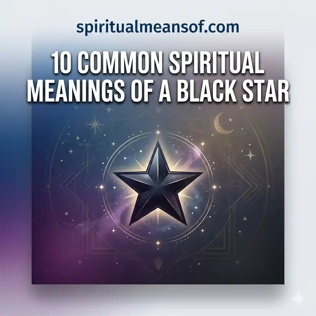 Spiritual Meanings of a Black Star