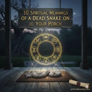 Spiritual Meanings of a Dead Snake on Your Porch