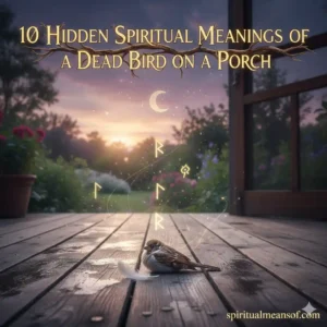 Spiritual Meaning of Dead Bird on Porch
