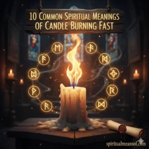 Spiritual Meanings of Candle Burning Fast