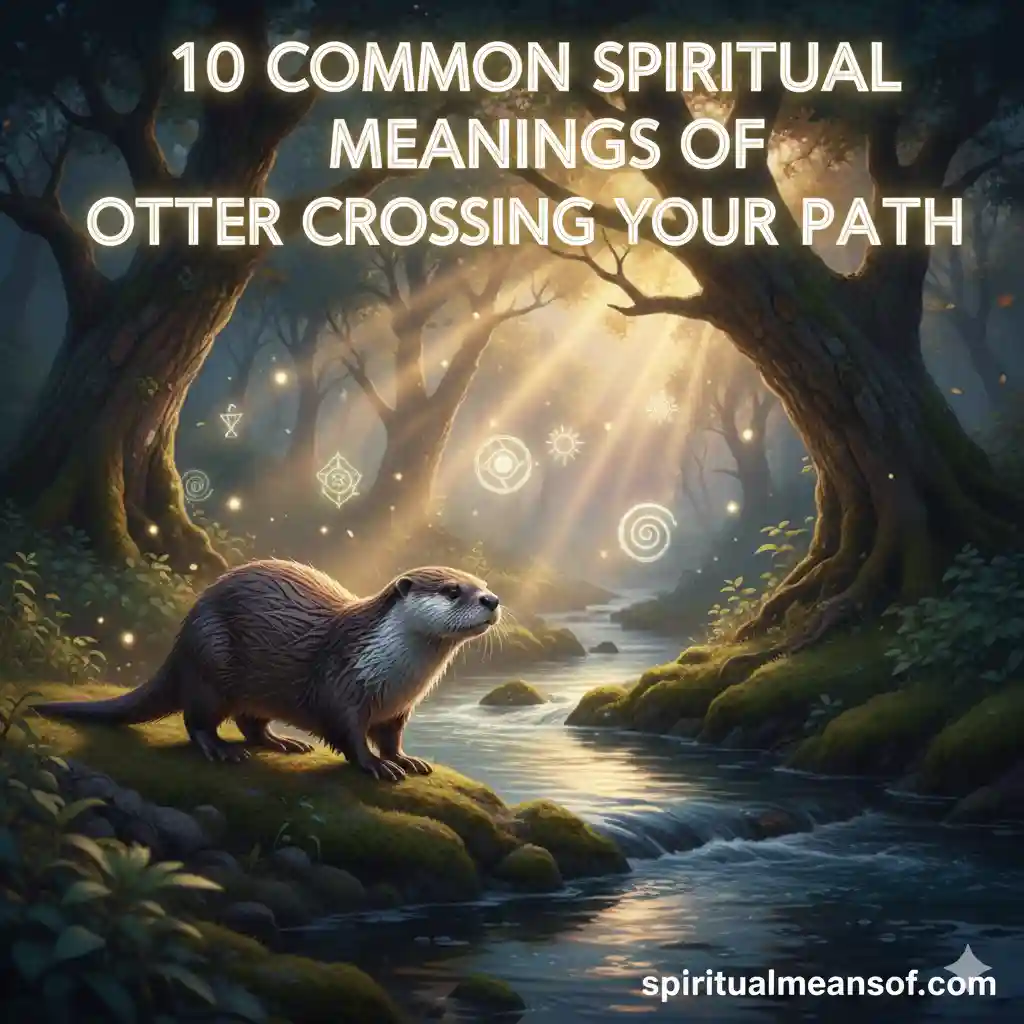 Spiritual Meanings of Otter Crossing Your Path