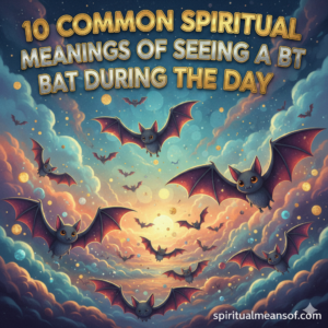 Spiritual Meanings of Seeing a Bat During the Day