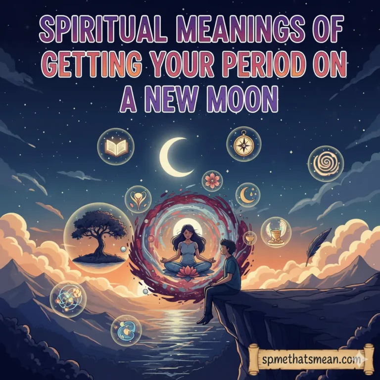 Spiritual Meanings of Getting Your Period on a New Moon