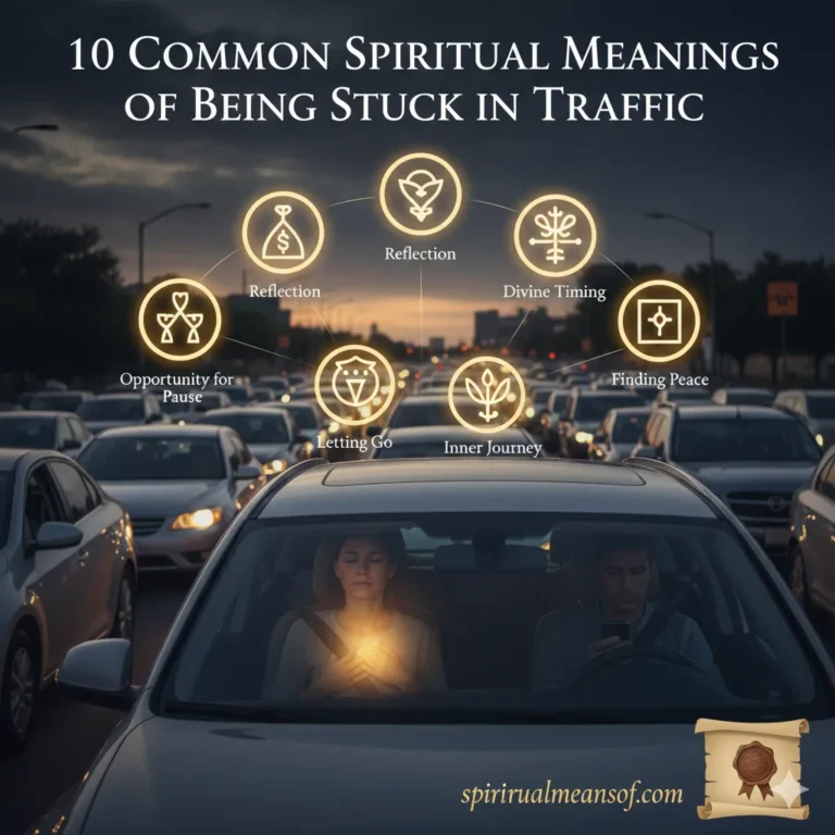 Spiritual Meanings of Being Stuck in Traffic