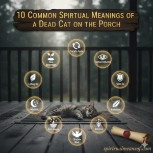 Spiritual Meanings of a Dead Cat on the Porch