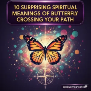 Spiritual Meanings of Butterfly Crossing Your Path