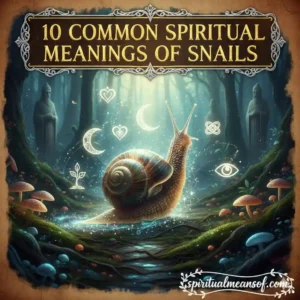 Spiritual Meanings of Snails