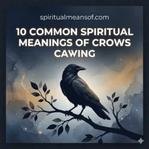 Spiritual Meanings of Crows Cawing