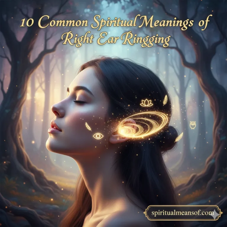 Spiritual Meanings of Right Ear Ringing