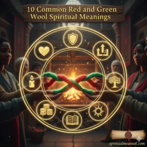 Red and Green Wool Spiritual Meaning