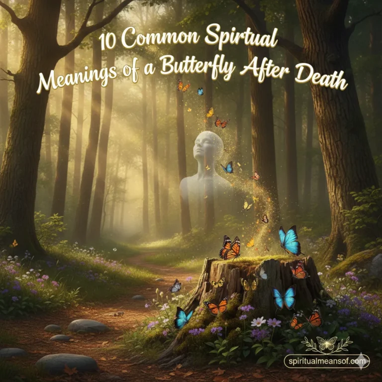 Spiritual Meanings of a Butterfly After Death