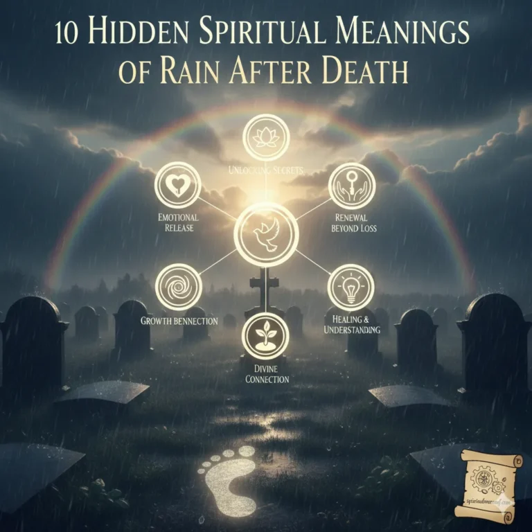 Spiritual Meanings of Rain After Death