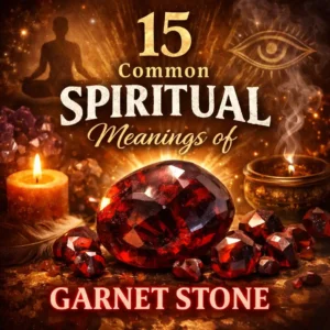 Spiritual Meanings of Garnet Stone