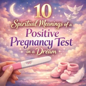 Spiritual Meanings of a Positive Pregnancy Test in a Dream