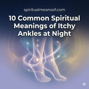 Spiritual Meanings of Itchy Ankles at Night