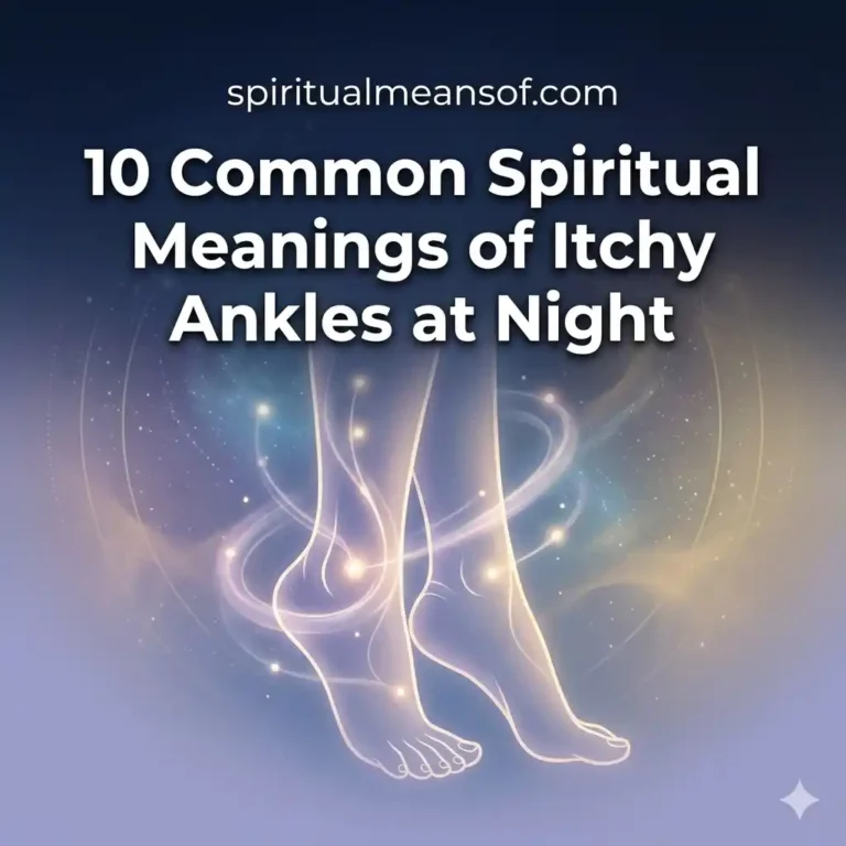 Spiritual Meanings of Itchy Ankles at Night