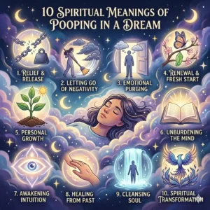 Spiritual Meanings of Pooping in a Dream