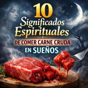 que significa soñar con carne cruda