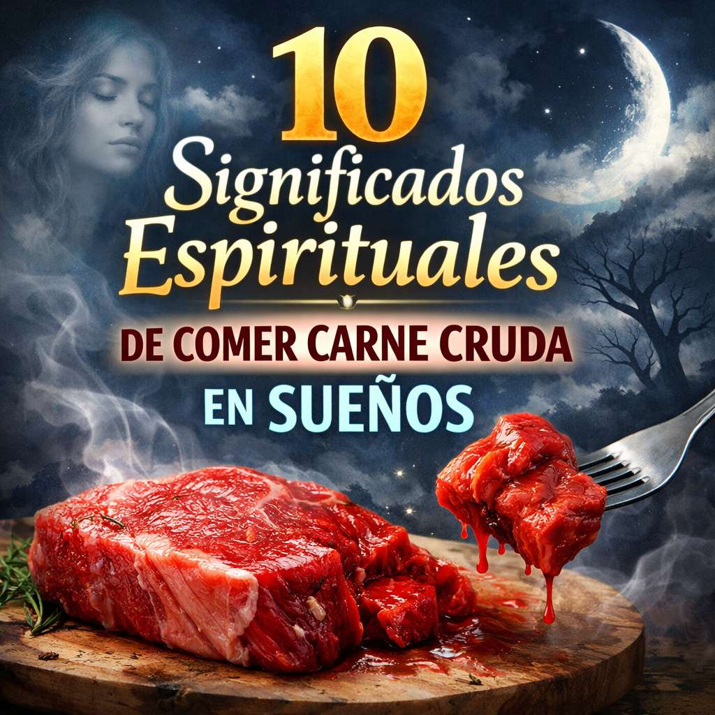 que significa soñar con carne cruda