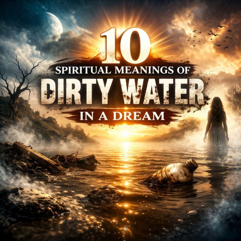 Spiritual Meanings of Dirty Water in a Dream