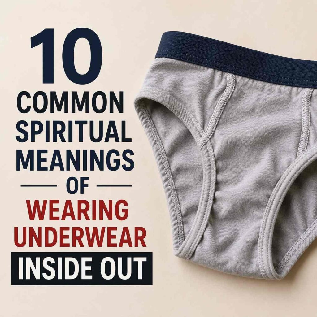 Spiritual Meanings of Wearing Underwear Inside Out