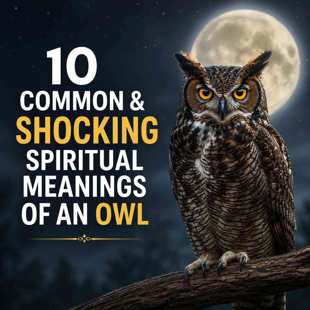 Spiritual Meaning of an Owl