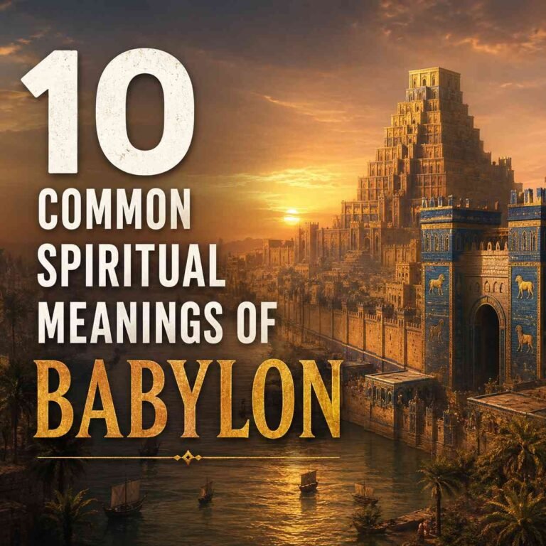 What Does Babylon Mean Spiritually