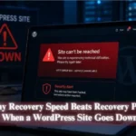 Why Recovery Speed Beats Recovery Price When a WordPress Site Goes Down